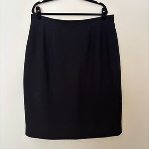 Amanda Smith II Women’s Black Pencil Skirt Size 20W Work Office